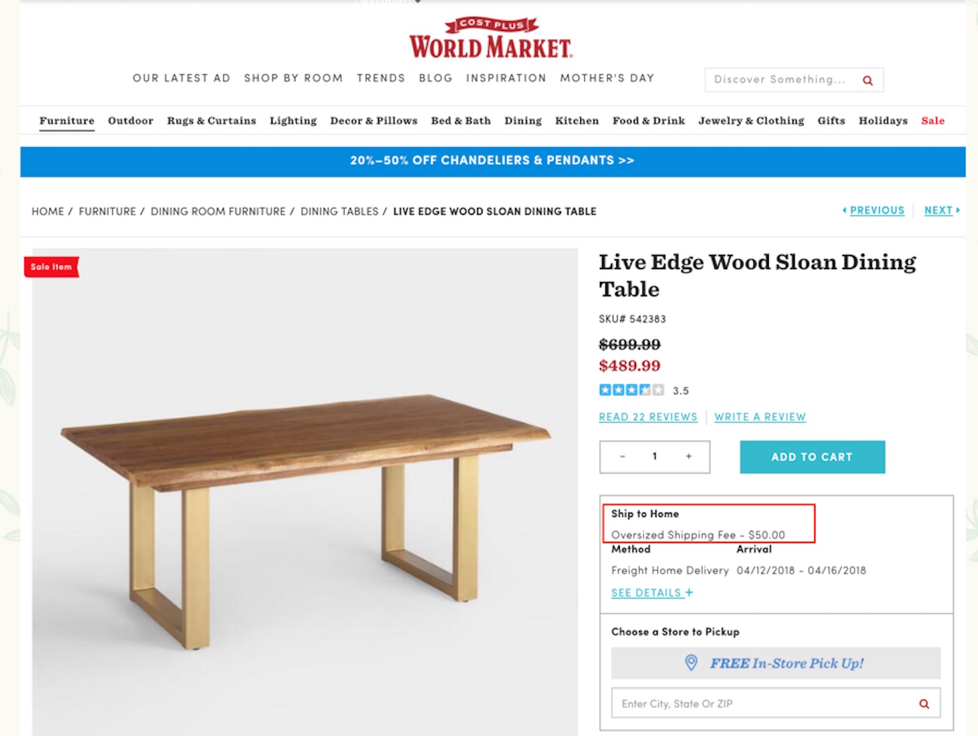 在电商网站上，税款、服务费和运费如何显示