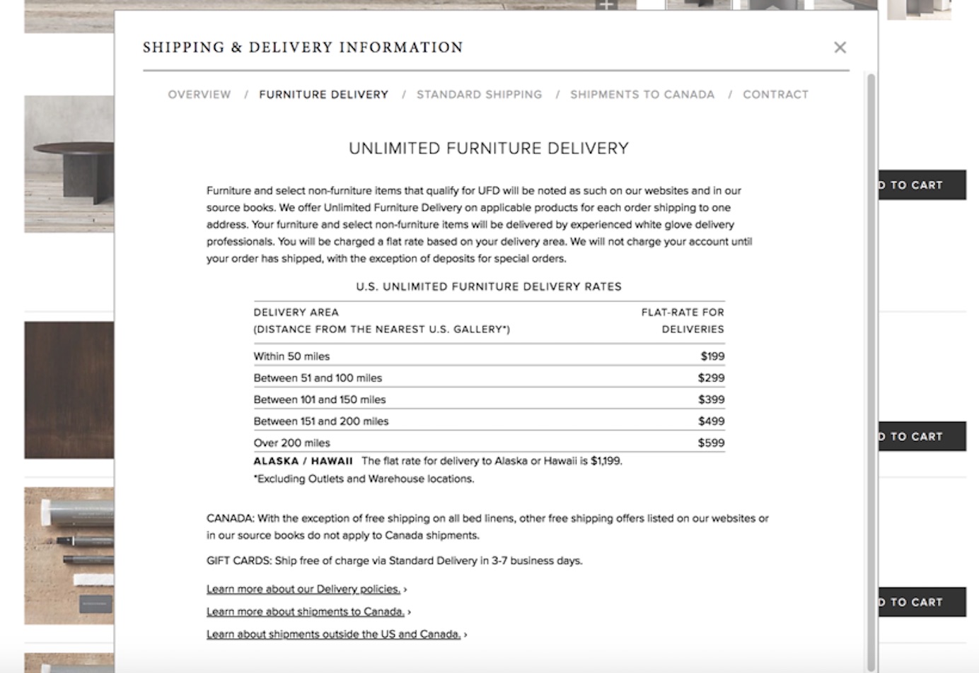 在电商网站上，税款、服务费和运费如何显示