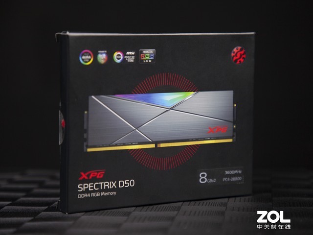 威刚 xpg 龙耀 d50 3600评测 超频至5000mhz