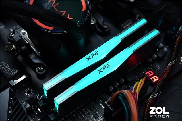 威刚 xpg 龙耀 d50 3600评测 超频至5000mhz