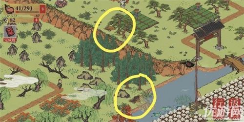 江南百景图秦淮河畔的宝箱位置 秦淮河畔宝箱钥匙藏哪里