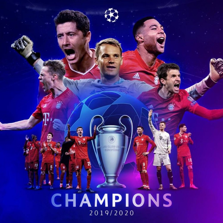 欧冠冠军数：拜仁6冠追平利物浦并列第三 皇马米兰前二