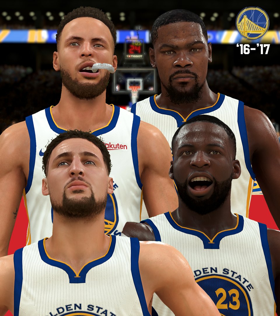 nba2k有哪些球队(2K21的经典球队列表将新增2017年勇士和2019年猛龙)