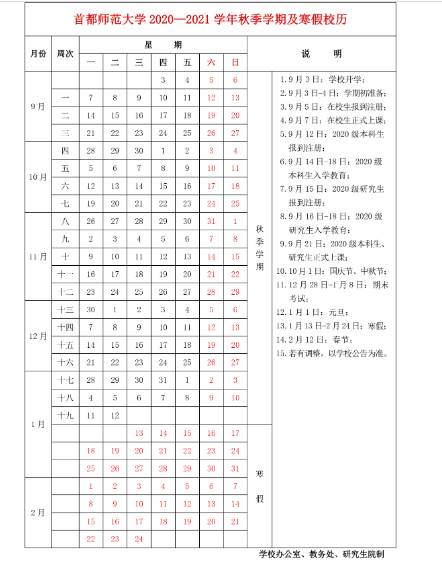 国庆假期北京各所高校安排不一：有的连休11天，有的4天上课