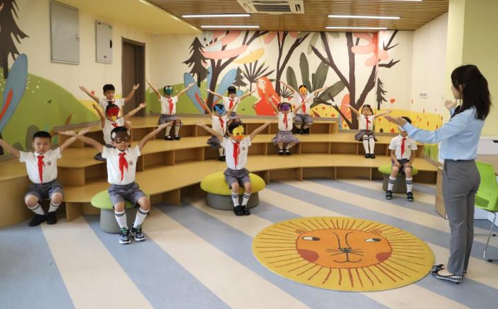 森林屋、树迷宫……养正小学落成启用 校园处处有惊喜