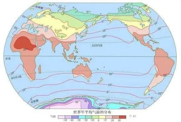 等温线(别忘了留意 0℃的线)