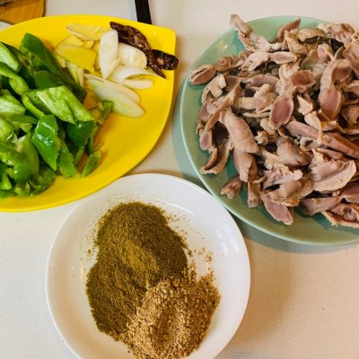 孜然雞胗,孜然雞胗的做法