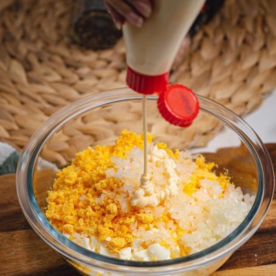 简单早餐蛋黄酱三明治比卖的还好吃，简单易做味道棒