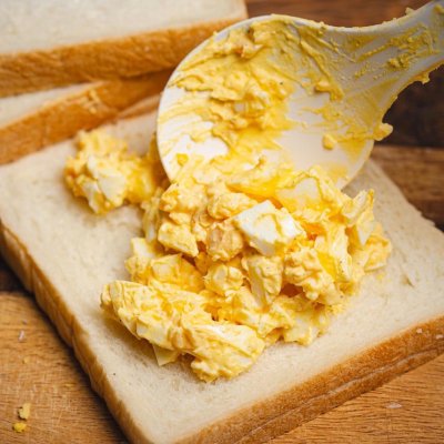 简单早餐蛋黄酱三明治比卖的还好吃，简单易做味道棒