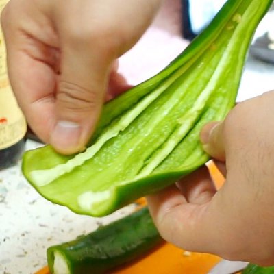大辣椒炒肉的做法,大辣椒炒肉的做法步驟