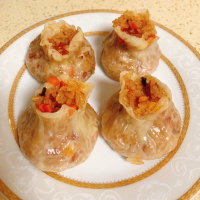燒賣的做法,燒麥的做法全過程