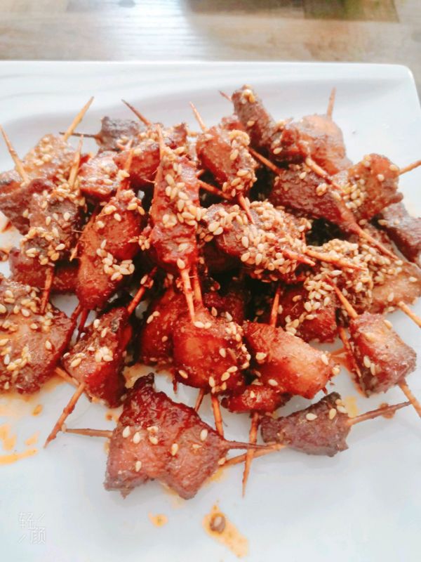 牙簽肉,牙簽肉怎么做簡單又好吃
