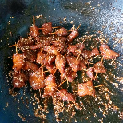 牙簽肉,牙簽肉怎么做簡單又好吃