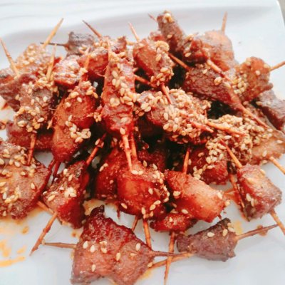 牙簽肉,牙簽肉怎么做簡單又好吃