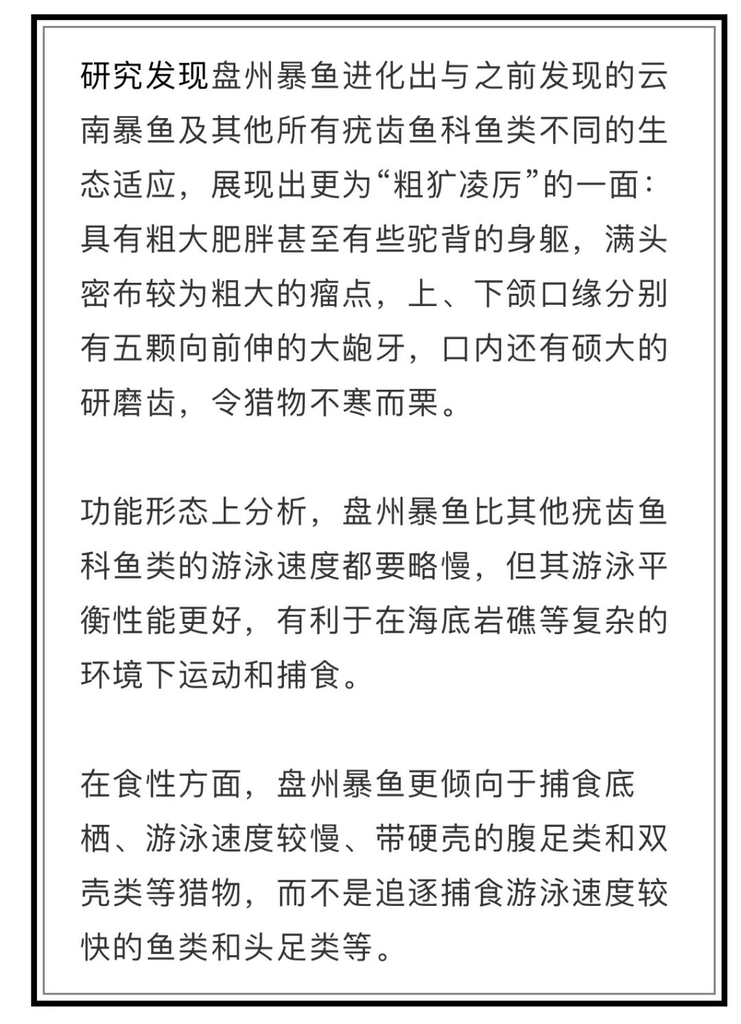 “2亿年前的鱼”上热搜，但你们只想着一件事