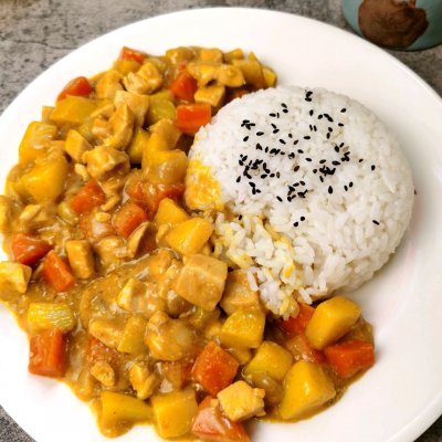 咖喱雞肉飯的做法,咖喱雞肉飯的做法步驟