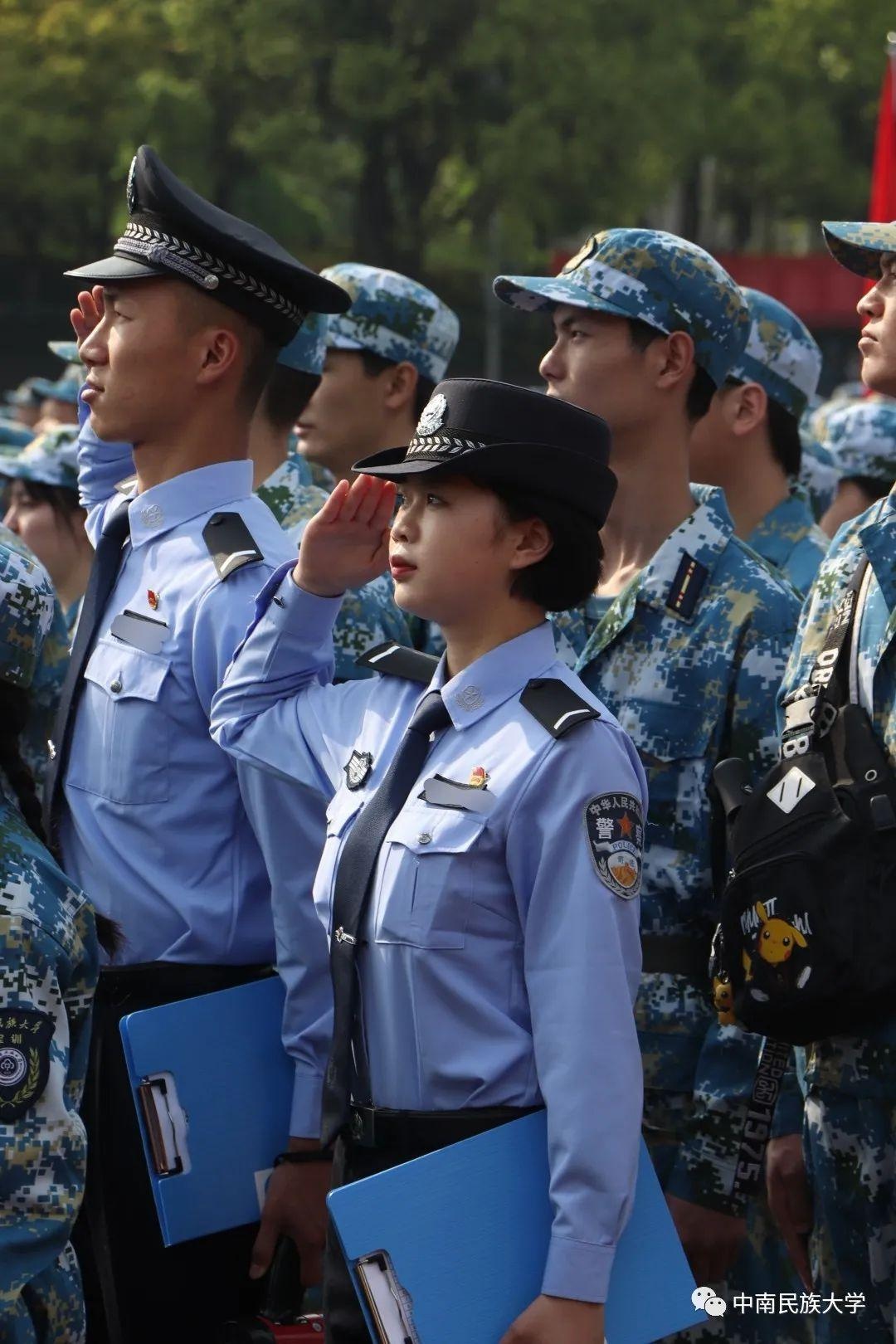 军训结束时间是5月8日(军训纪实第一章 | 五月的帅气，来自2020级民大人的军训大片)