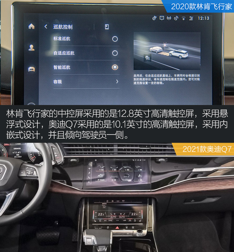 70万中大型SUV之争，林肯飞行家对比奥迪Q7