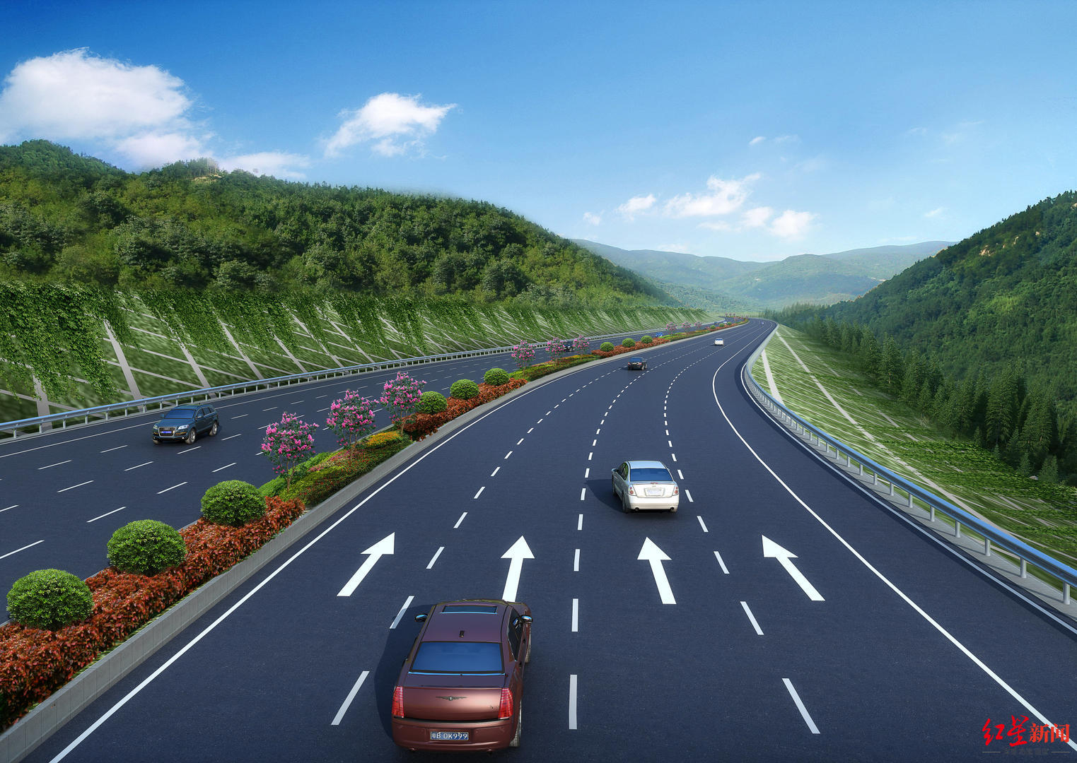 成绵扩容线开建！双向8车道，未来全线或可实现全自动驾驶