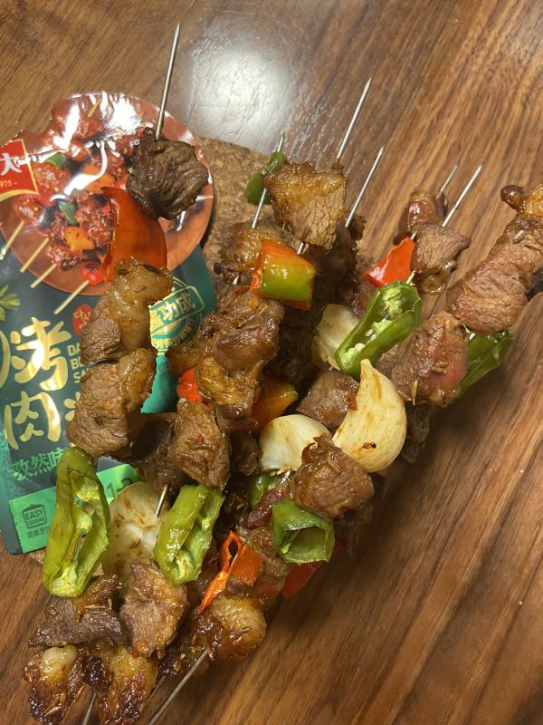 #烤究美味 灵魂就酱#烤箱版羊肉串