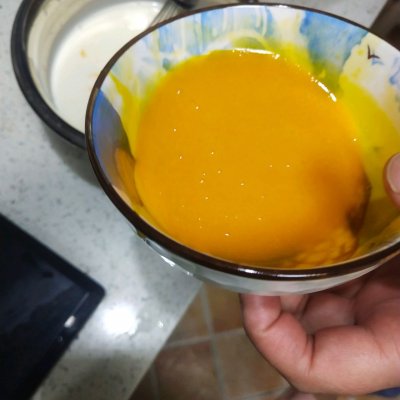 今天我吃光5碗饭的秘诀是空气炸锅做蛋挞...