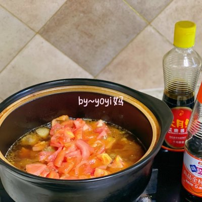 番茄牛腩，全家都爱吃！方便又好做