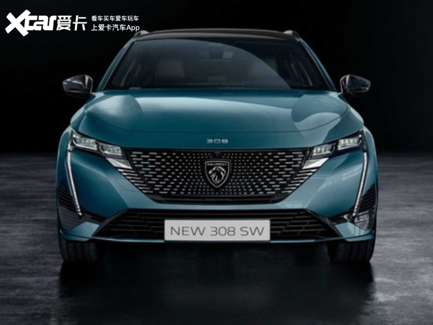 标致308SW官图发布 全新车标/外观时尚