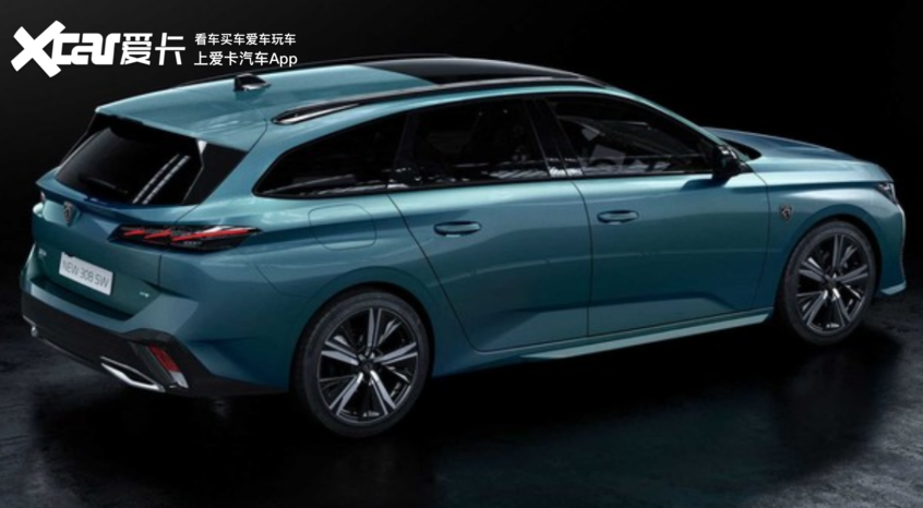 标致308SW官图发布 全新车标/外观时尚