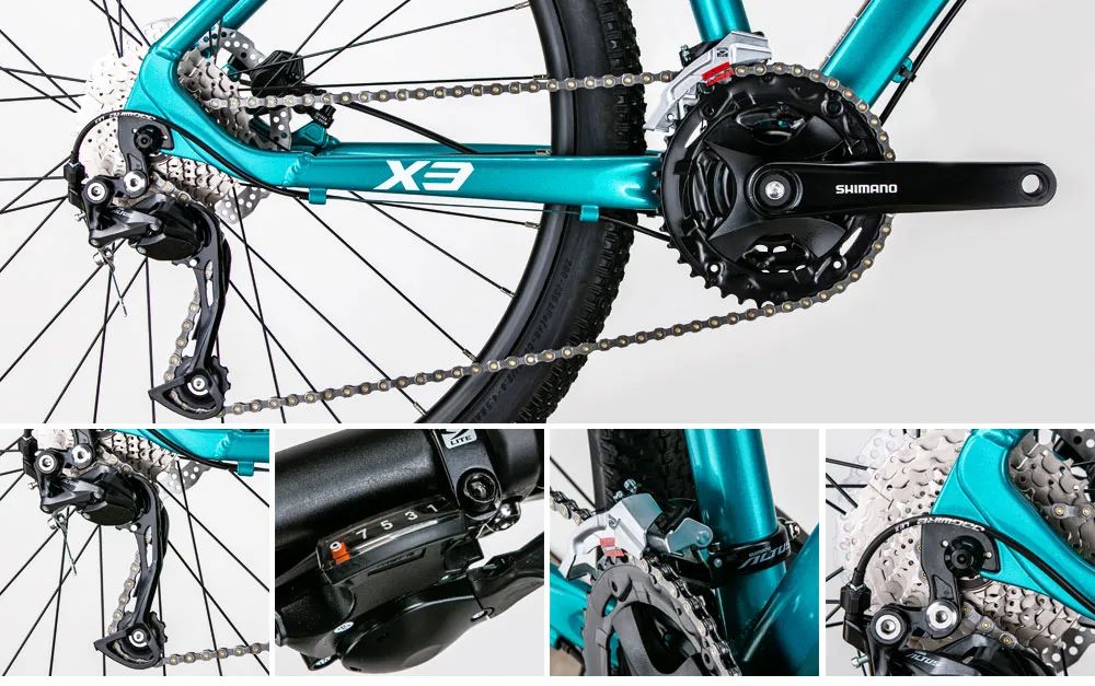 2021 TRINX千里达27速轻量铝合金山地车 – X3
