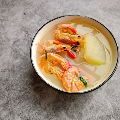 家喻户晓的越吃越瘦系列~虾干冬瓜汤,学会你就是厨神