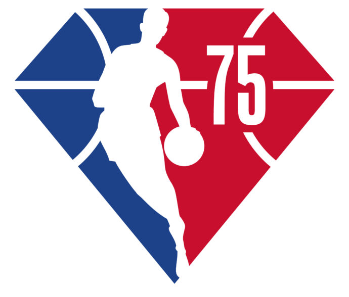 nba新logo为什么是75(NBA发布75周年纪念版LOGO 将在下赛季正式使用)