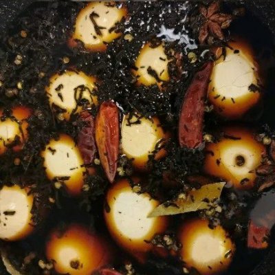 五香茶葉蛋,五香茶葉蛋的做法配料