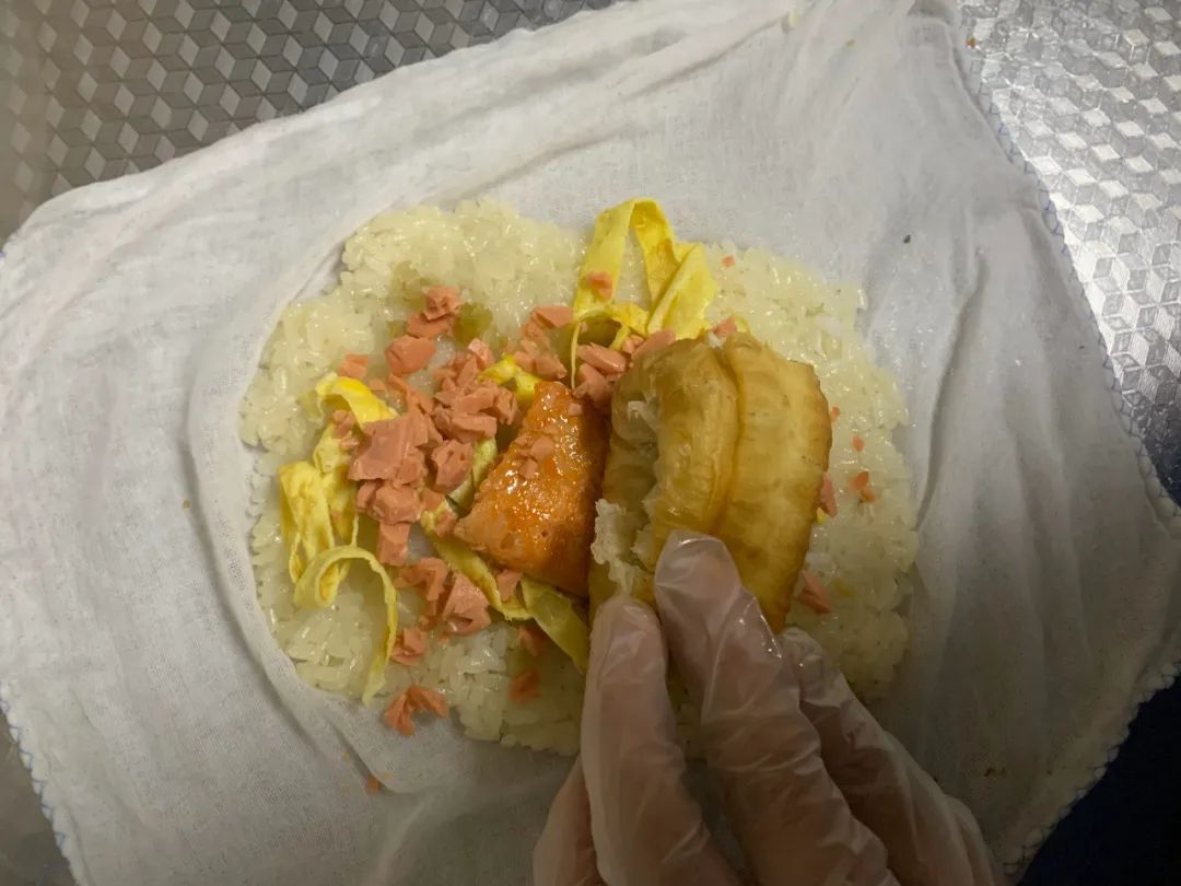 粢饭团（朋友邻居都夸赞的那种）