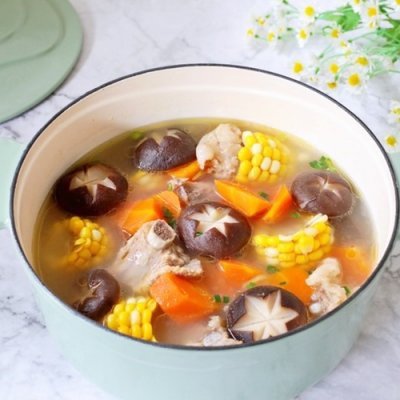 香菇玉米排骨湯,香菇玉米排骨湯可以一起燉嗎