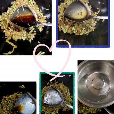 #巨下饭的家常菜#超下饭的酸菜炒毛豆