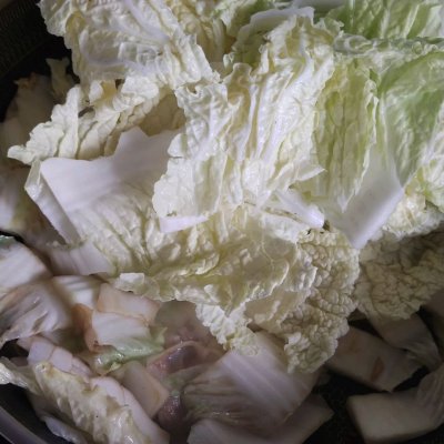 白菜燉粉條,白菜燉粉條的家常做法