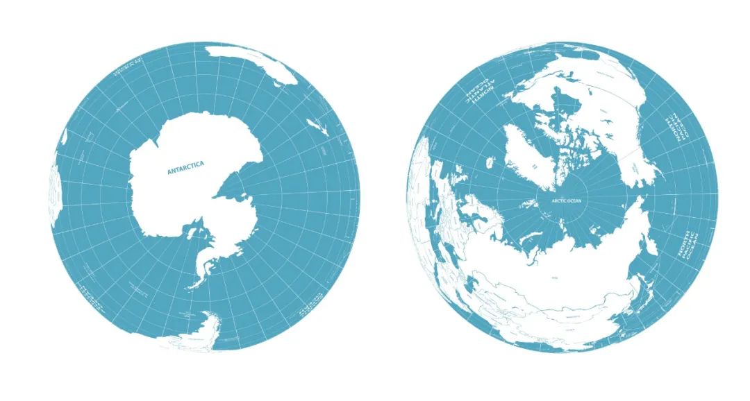 地球的南极和北极大大不同？