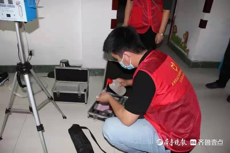 东营：开展室内空气质量检测等便民服务
