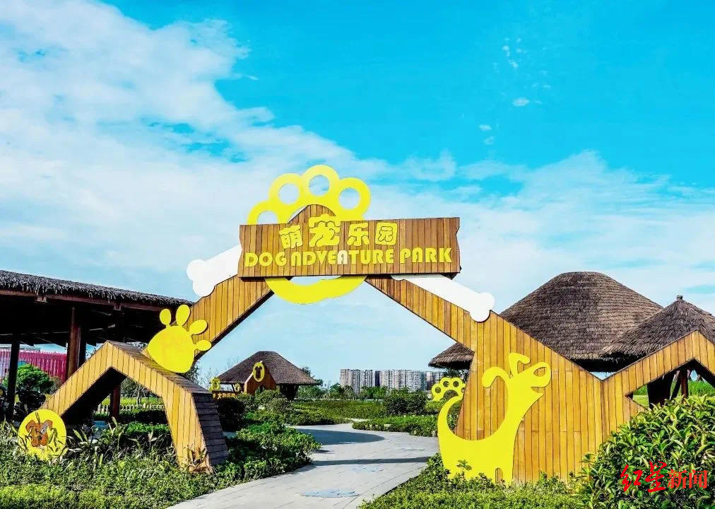 成都尚鑫中国婚礼公园冯启煌，在人民一天之间的公园里的许多活动。
