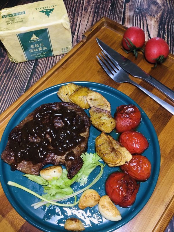 #奈特兰草饲营养美味#经典煎黑椒牛排