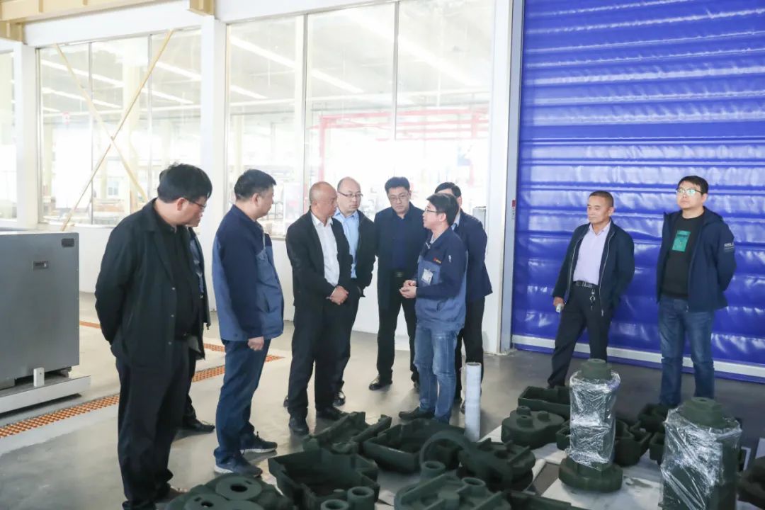 甘肃永靖工业园区到济南新材料产业园区考察学习