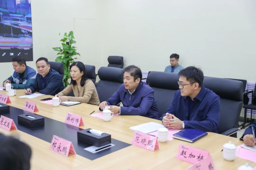 甘肃永靖工业园区到济南新材料产业园区考察学习