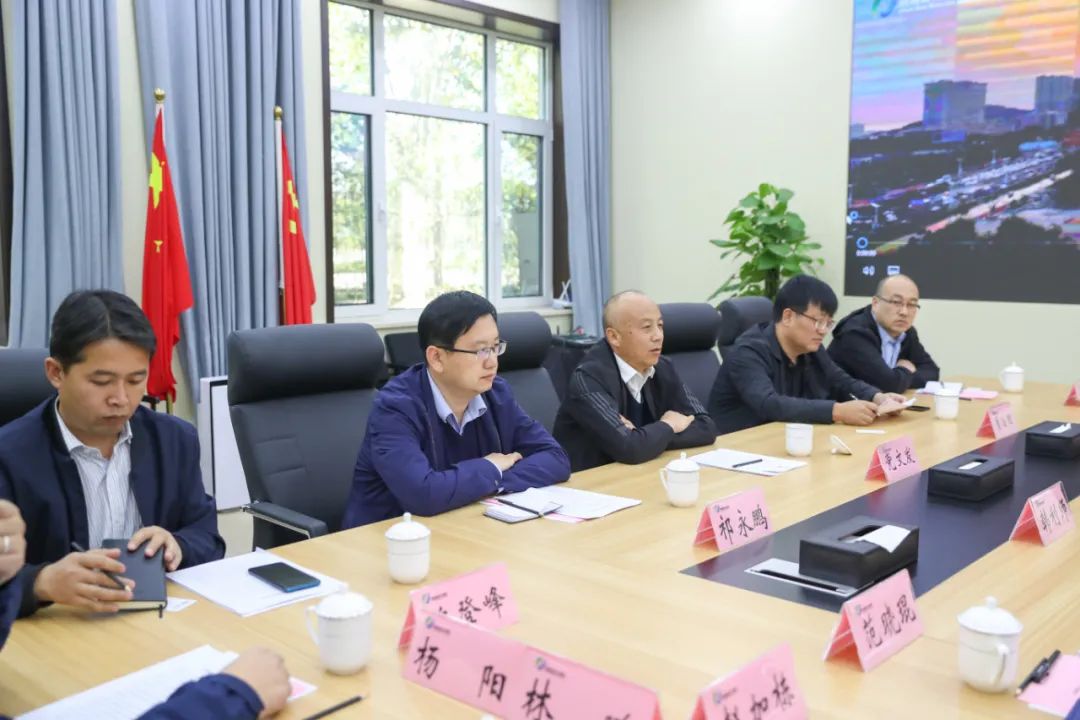 甘肃永靖工业园区到济南新材料产业园区考察学习