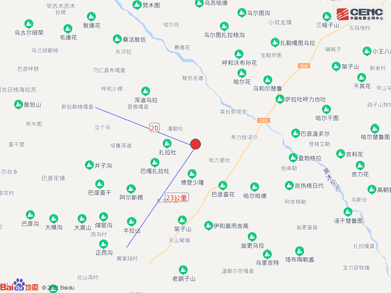 内蒙古赤峰市阿鲁科尔沁旗发生4.7级地震