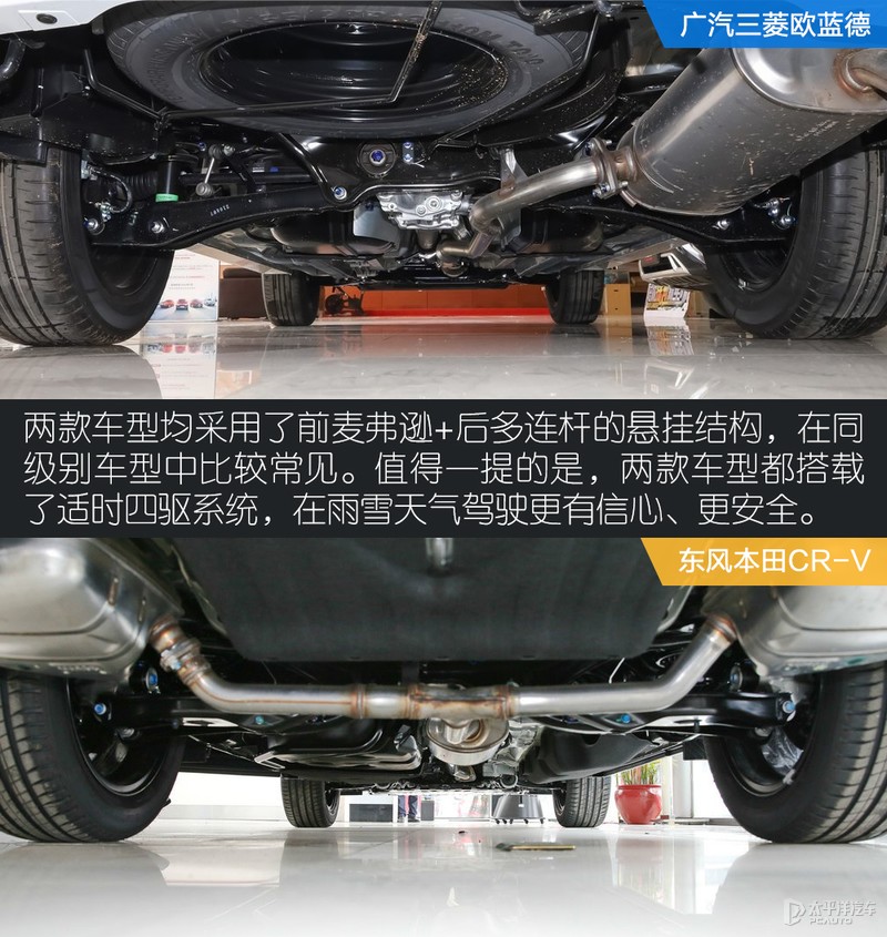 七座与五座的明争暗斗 广汽三菱欧蓝德对比本田CR-V