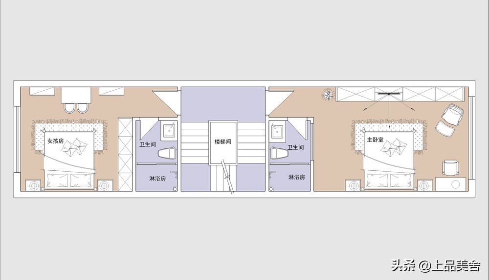 310平米新中式风格，全屋用“中国红”做主色调，文化感很强