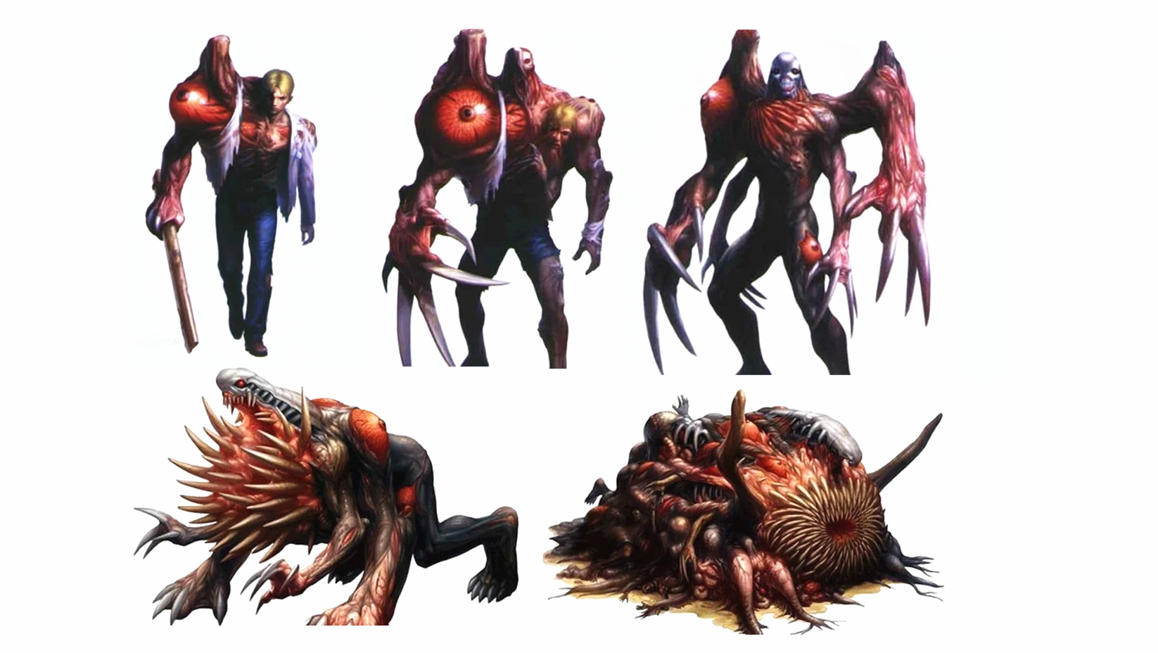 重启版《生化危机》预告解析，6大变异怪物，哪一个是你的最爱？