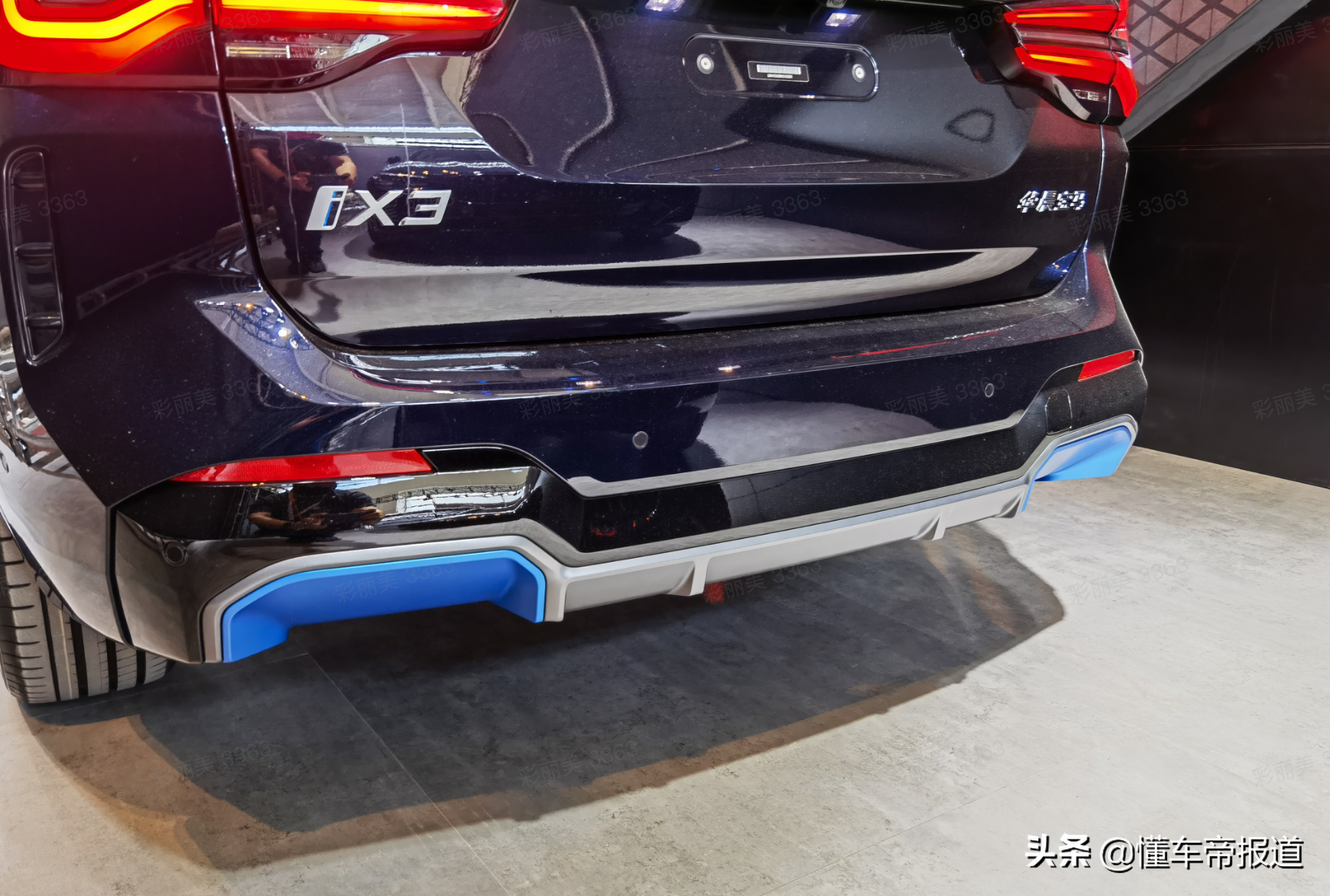 探馆｜“微整”升级再战Model Y，新款宝马iX3亮相天津车展