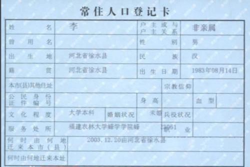 籍贯又叫做原籍地,它的意思就是原来的籍贯,籍贯一旦登记之后,即使你