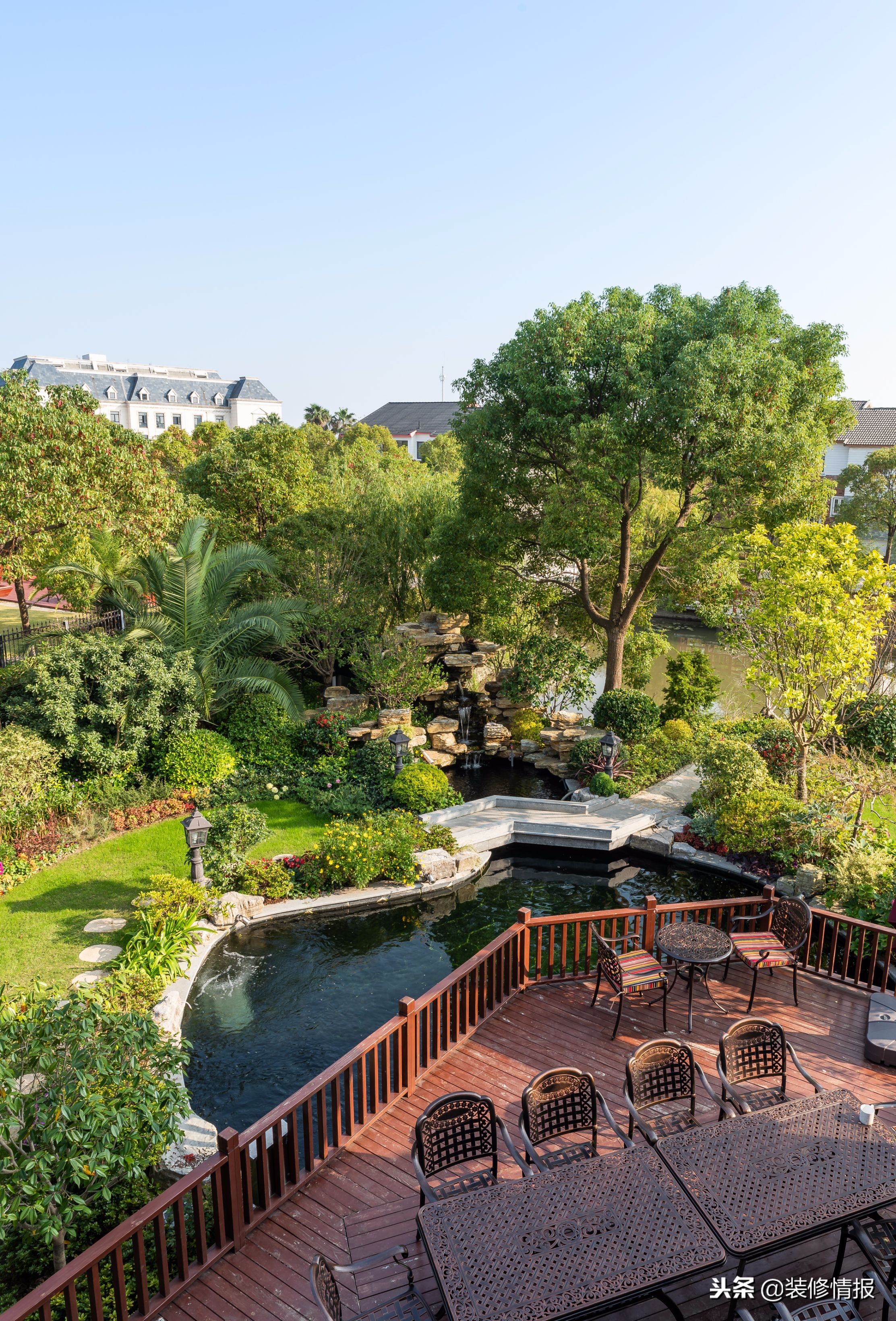 580㎡的美式乡村风，一个休闲、自然、安逸、宁静的居住环境